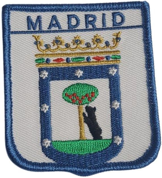 Madrid Shield patch | Buy Madrid Shield patch | NWFlags