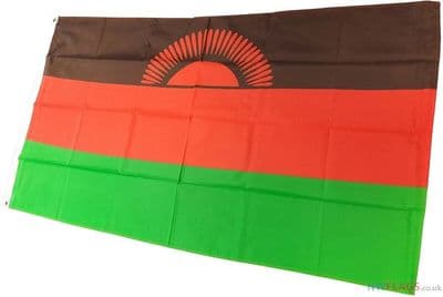 Malawi Flag - 5ft x 3ft | Standard Polyester