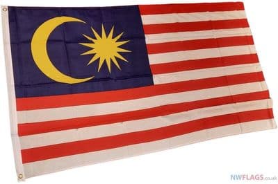 Malaysia Flag - 5ft x 3ft | Standard Polyester