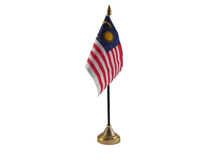Malaysia Table Flag