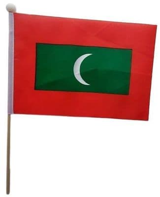 Maldives Hand Flag