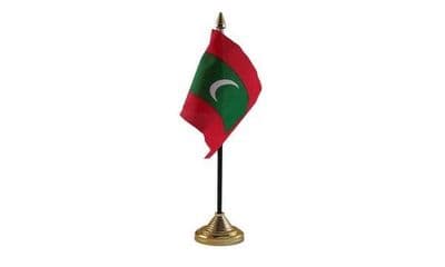 Maldives Table Flag