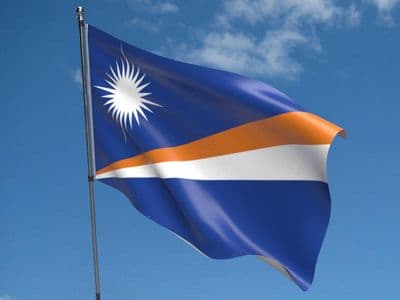 Marshall Islands 5ft x 3ft Flag