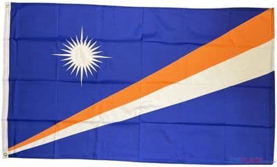 Marshall Islands Flag - 5ft x 3ft | Standard Polyester