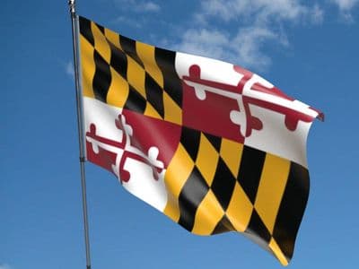Maryland State 5ft x 3ft Flag