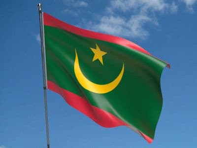 Mauritania Flag 5ft x 3ft