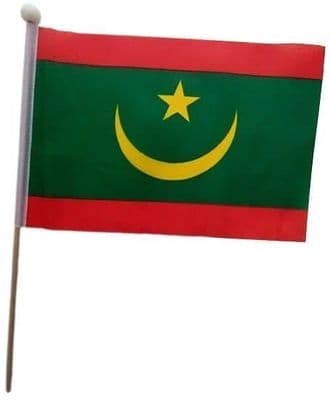 Mauritania Hand Flag