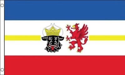 Mecklenburg Flag - 5ft x 3ft | Standard Polyester