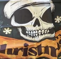 Merry Christmas Skull New 5ft x 3ft Flag | NWFlags.co.uk