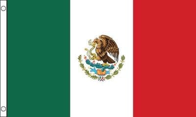 Mexico Flag - 3ft x 2ft | Standard Polyester