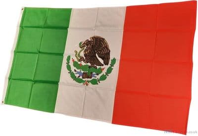 Mexico Flag - 5ft x 3ft | Standard Polyester