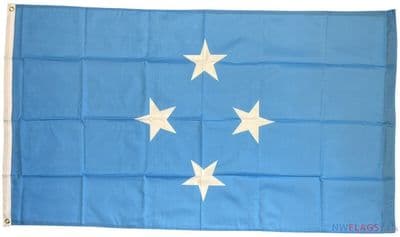 Micronesia Flag - 5ft x 3ft | Standard Polyester