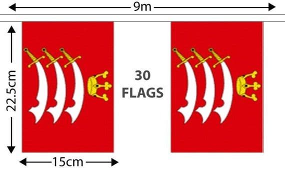 Middlesex Bunting | Buy Middlesex Bunting | NWFlags
