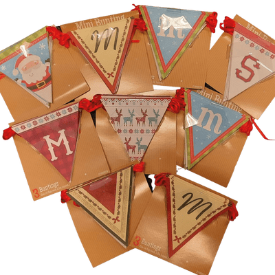 Mini Christmas Triangle Bunting (2.5m)