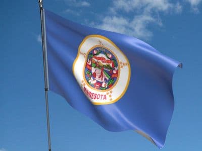 Minnesota State 5ft x 3ft Flag