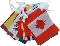 Mixed Country Polyester Bunting | North West Flags