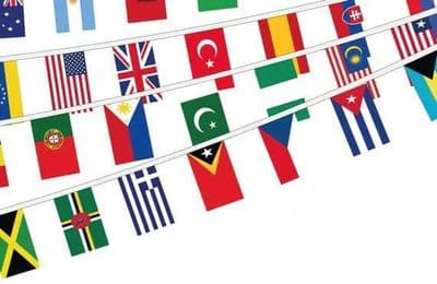 Mixed Flag Bunting