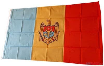 Moldova Flag - 5ft x 3ft | Standard Polyester