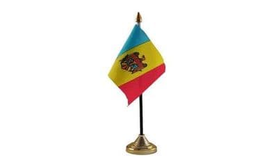 Moldova Table Flag