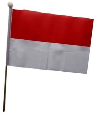 Monaco Hand Flag
