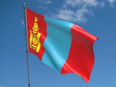 Mongolia 5ft x 3ft Flag