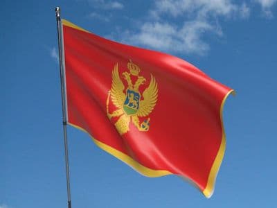 Montenegro Flag 5ft x 3ft