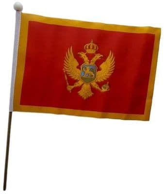 Montenegro Hand Flag