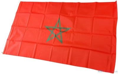 Morocco Flag - 5ft x 3ft | Standard Polyester