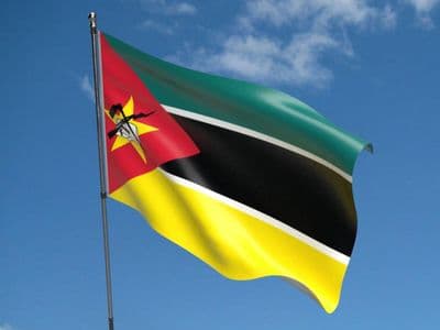 Mozambique 5ft x 3ft Flag