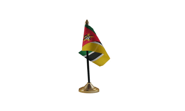 Mozambique Table Flag