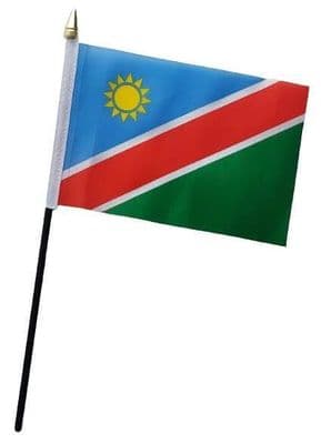 Namibia Table Flag - NO BASE