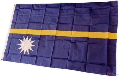 Nauru Flag - 5ft x 3ft | Standard Polyester