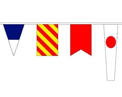Nautical Bunting (12) - 40 Flags