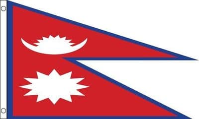Nepal Flag VALUE 3ft x 2ft