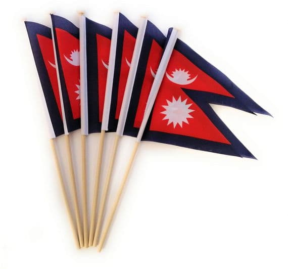 Nepal Pack of Hand Flags | Buy Nepal Pack of Hand Flags | NWFlags
