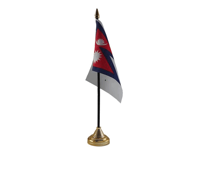 Nepal Table Flag