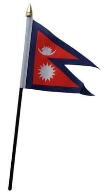 Nepal Table Flag - NO BASE