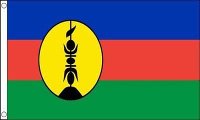 New Caledonia 5ft x 3ft Flag