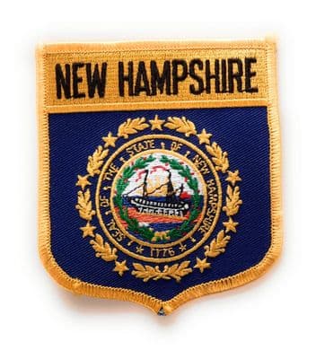 New Hampshire Large Iron-on Patch
