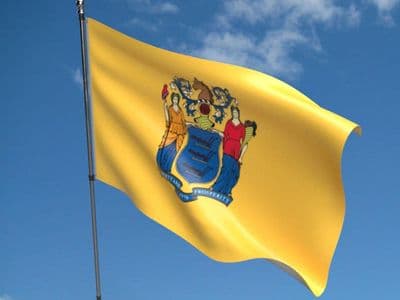 New Jersey State 5ft x 3ft Flag