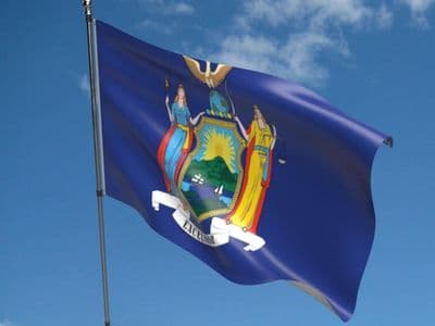 New York Flag 5ft x 3ft