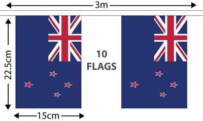 Uk Flag Large 5ft X 3ft New Zealand Ensign Flag - Kiwi Rugby - Foto 6