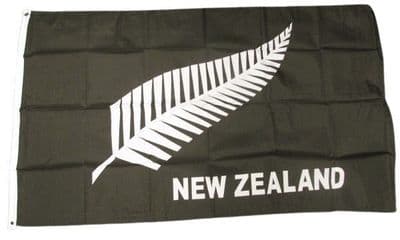 New Zealand Fern Flag - 5ft x 3ft | Standard Polyester