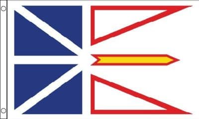 Newfoundland 5ft x 3ft Flag