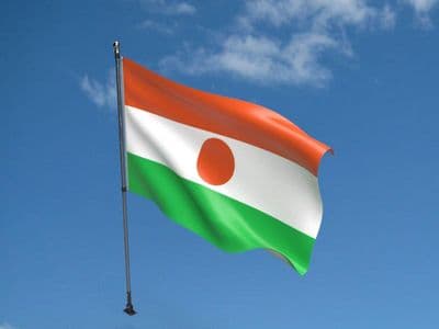 Niger 5ft x 3ft Flag