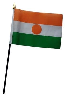 Niger Table Flag - NO BASE