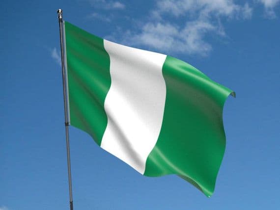Nigeria Flag 5ft x 3ft | Buy Nigeria Value Flag | North West Flags