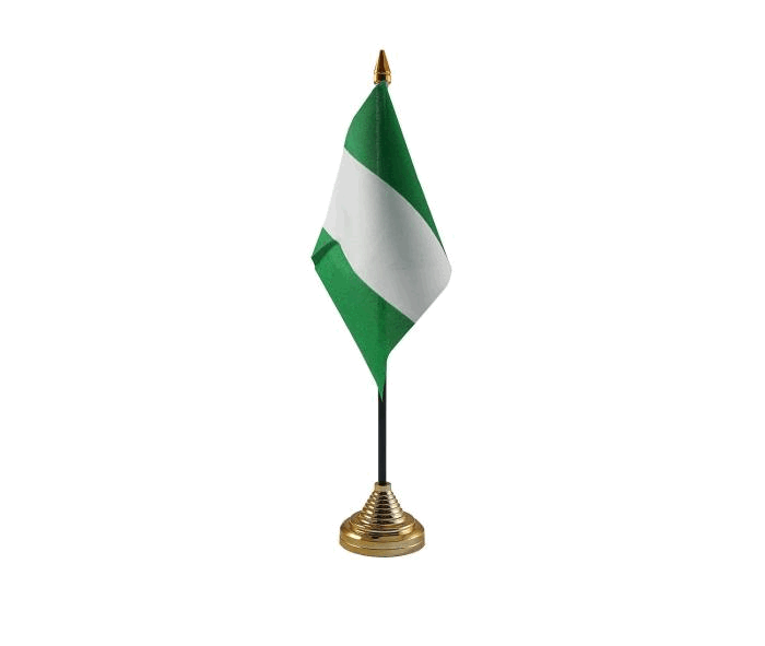 Nigeria Table Flag