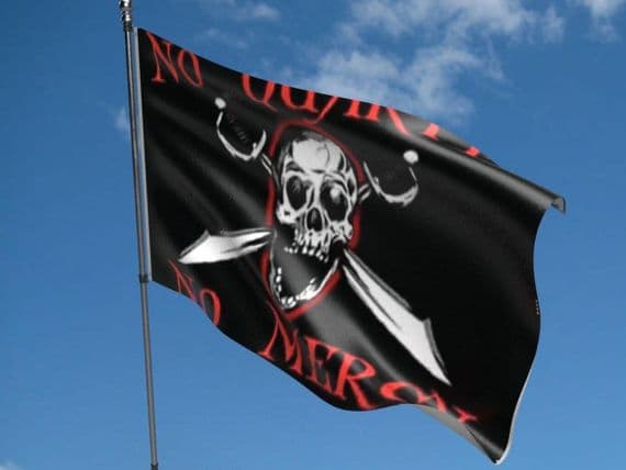No Quarter No Mercy Flag | Buy No Quarter No Mercy Flag | NWFlags