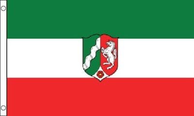 Nordrhein-Westf Flag - 5ft x 3ft | Standard Polyester